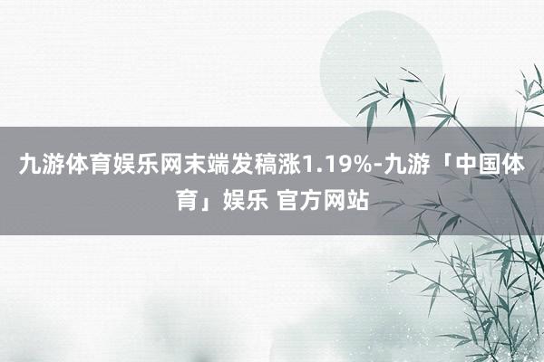 九游体育娱乐网末端发稿涨1.19%-九游「中国体育」娱乐 官方网站
